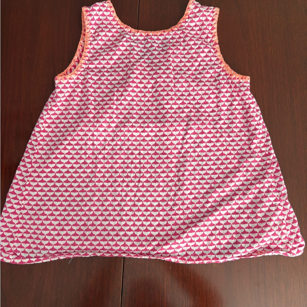 girls tank top vineyard vines size 10-12 very new and adorable